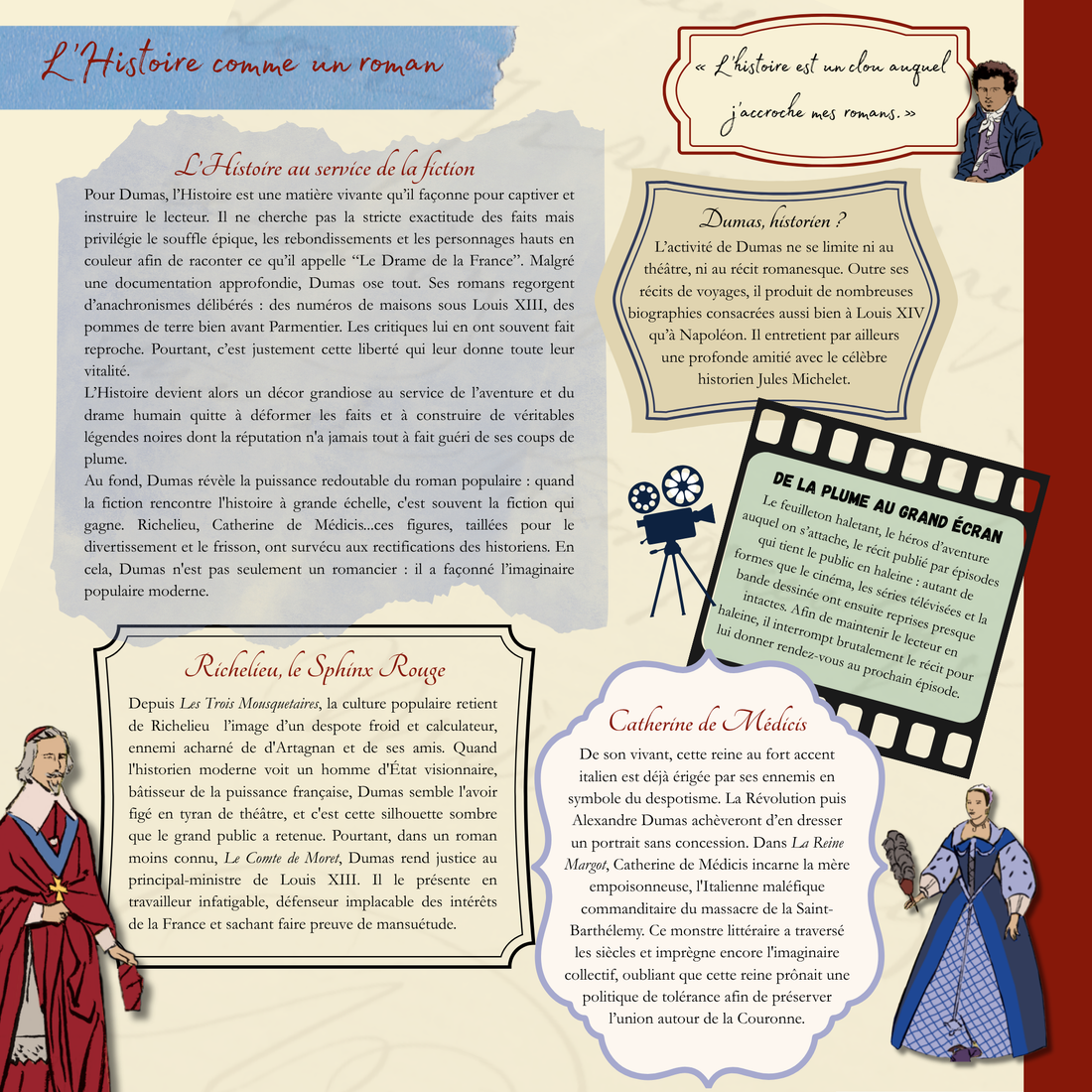 Alexandre Dumas : l’Histoire comme un roman