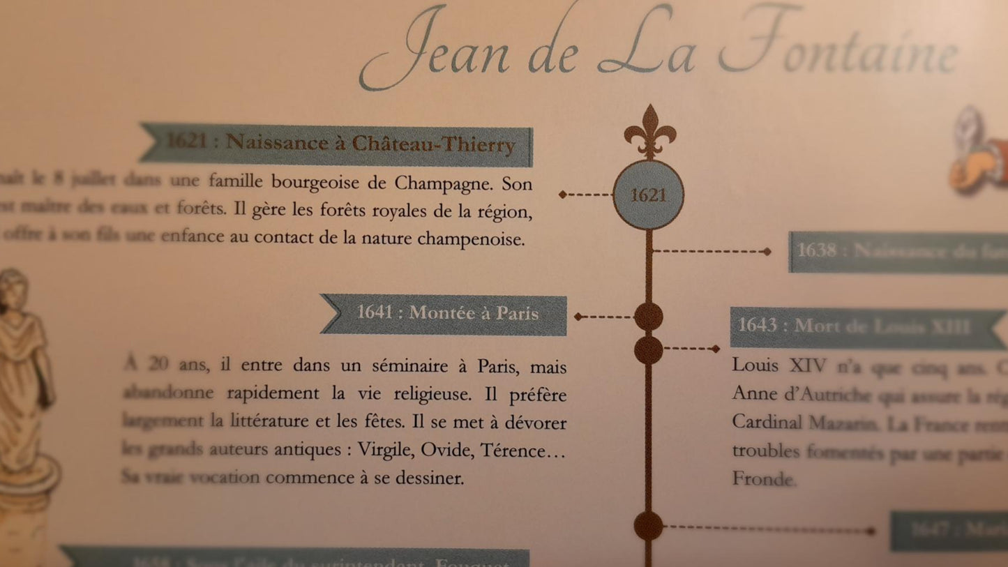 PUZZLE 500 pièces Le Monde de Jean de La Fontaine