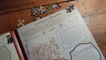 PUZZLE 1000 pièces Le Monde d'Alexandre Dumas
