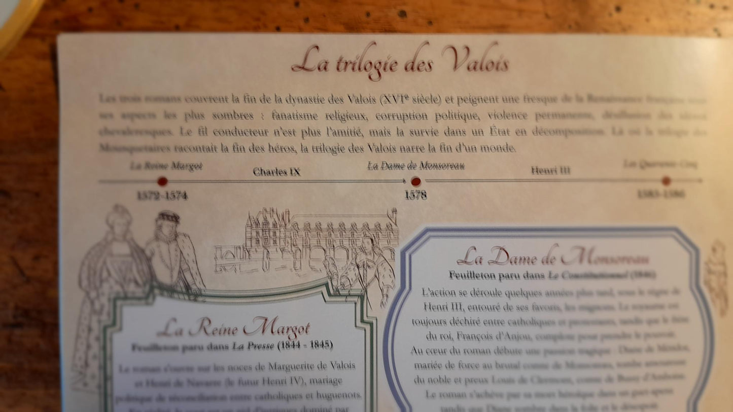 PUZZLE 1000 pièces Le Monde d'Alexandre Dumas