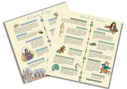 Les 3 puzzles littéraires - La Fontaine, Dumas & Comtesse de Ségur