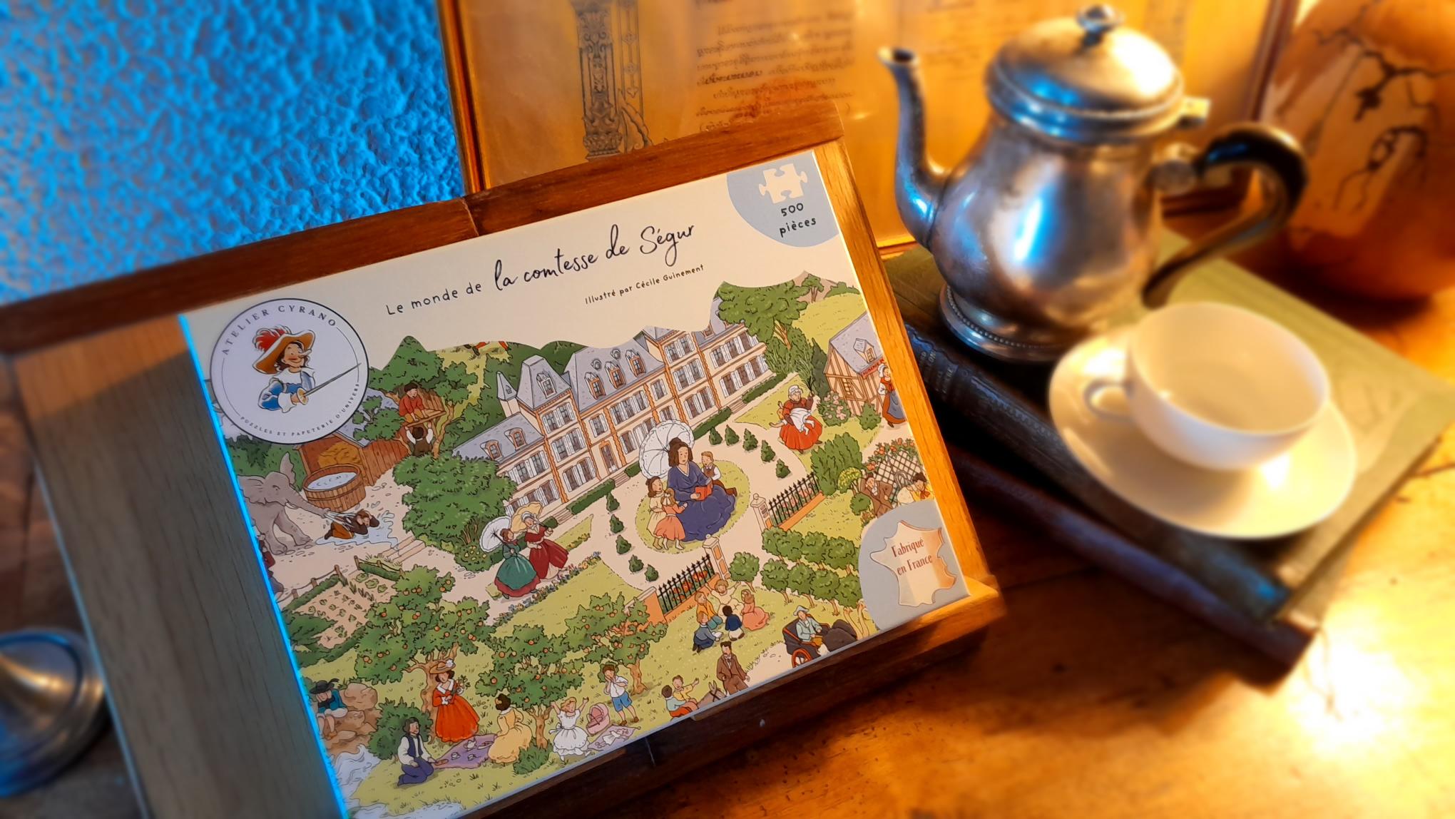 puzzle comtesse de Ségur 500 pièces fabriqué en France Atelier Cyrano