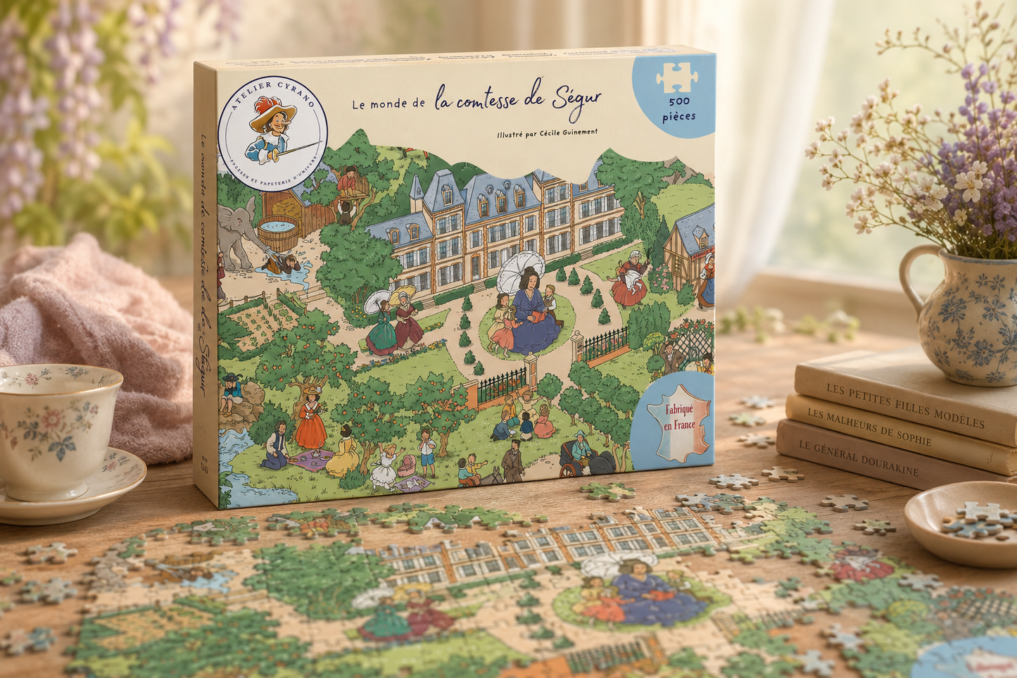 PUZZLE 500 pièces Le Monde de La Comtesse de Ségur