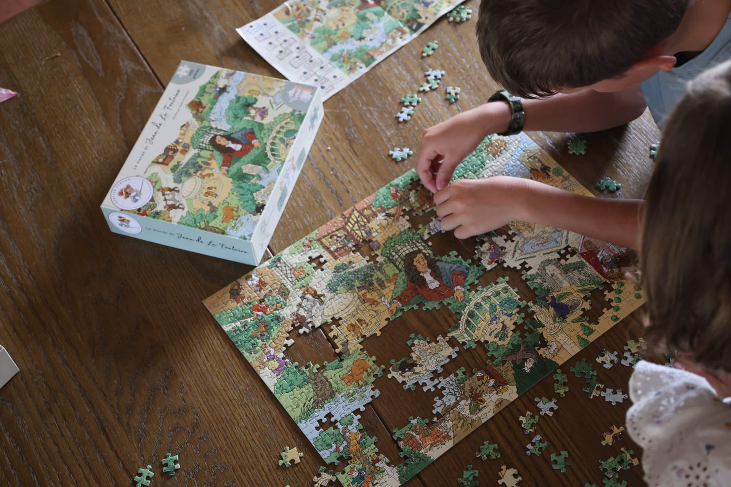 PUZZLE 500 pièces Le Monde de Jean de La Fontaine