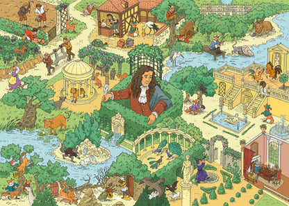 PUZZLE 500 pièces Le Monde de Jean de La Fontaine